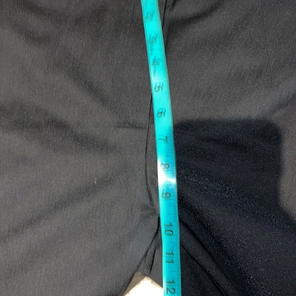 Armani Exchange AX black high waisted cropped dress pants Sz 6 - Picture 7 of 11